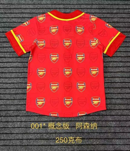 NBA Style 2023-2024 Arsenal Red Pre-match Top