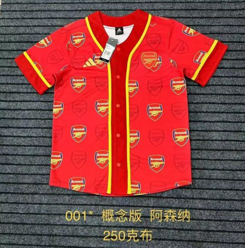 NBA Style 2023-2024 Arsenal Red Pre-match Top