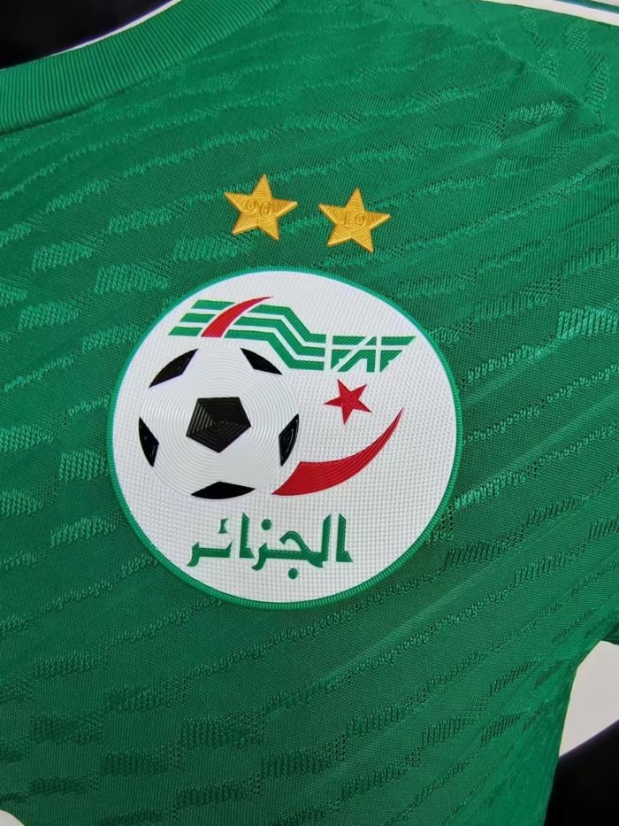Player Version 2023 Algeria Green Soccer Jersey