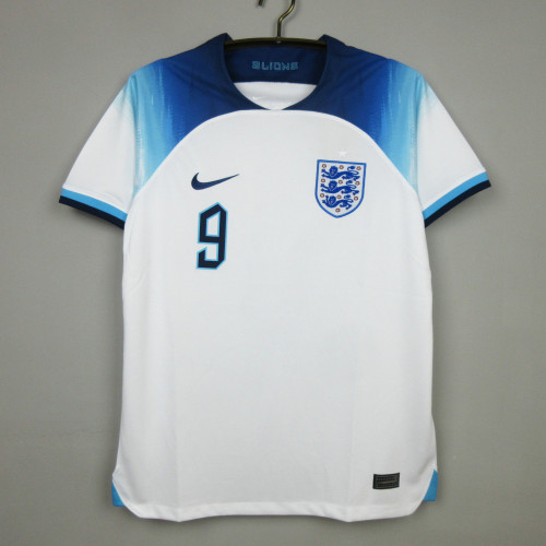 Kane 10 Shirt for Fans Version 2022 World Cup England Home Soccer Jersey