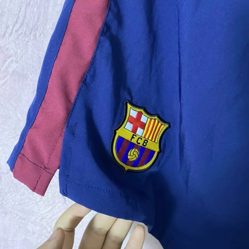Retro Shorts 2014-2015 Barcelona Home Soccer Shorts Vintage Football Shorts