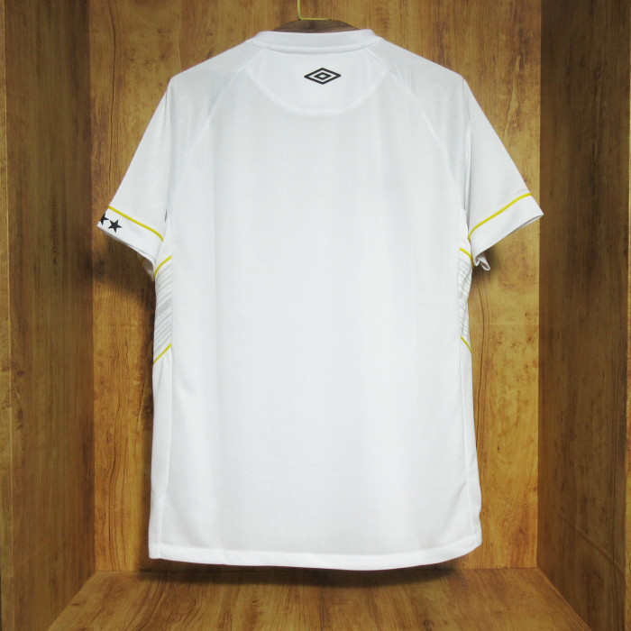 without Sponor Logo Fan Version 2023-2024 Santos Home Soccer Jersey