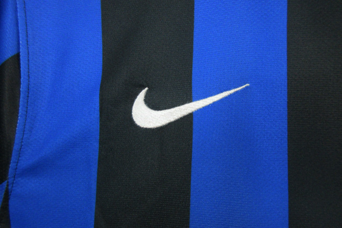 Retro Jersey 2009-2010 Inter Milan Home Vintage Soccer Jersey Football Shirt