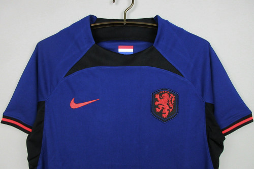 Fans Version 2022 World Cup Netherlands Away Soccer Jersey Holland Football Shirt