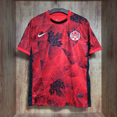 Fans Version 2023 Canada Home Soccer Jersey