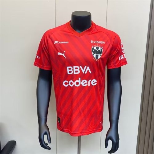 Player Version 2023-2024 Monterrey Special Edition Red Soccer Jersey