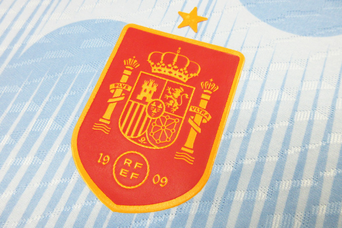 Player Version 2022 World Cup Spain Away Soccer Jersey Red Camiseta de España Football Shirt