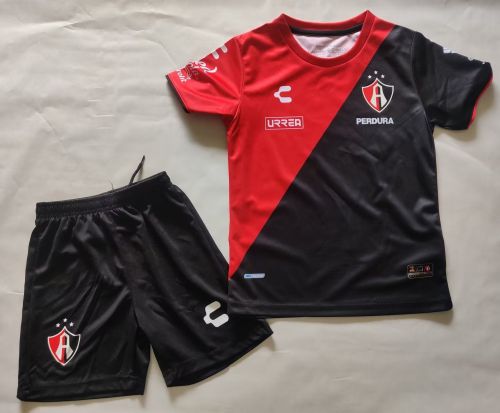 Youth Uniform 2023-2024 Club Atlas Home Soccer Jersey Shorts