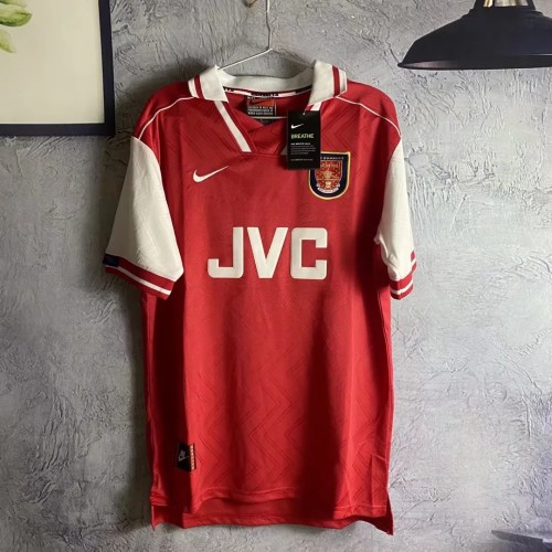 Retro Jersey 1996-1998 Arsenal Home Soccer Jersey Vintage Football Shirt