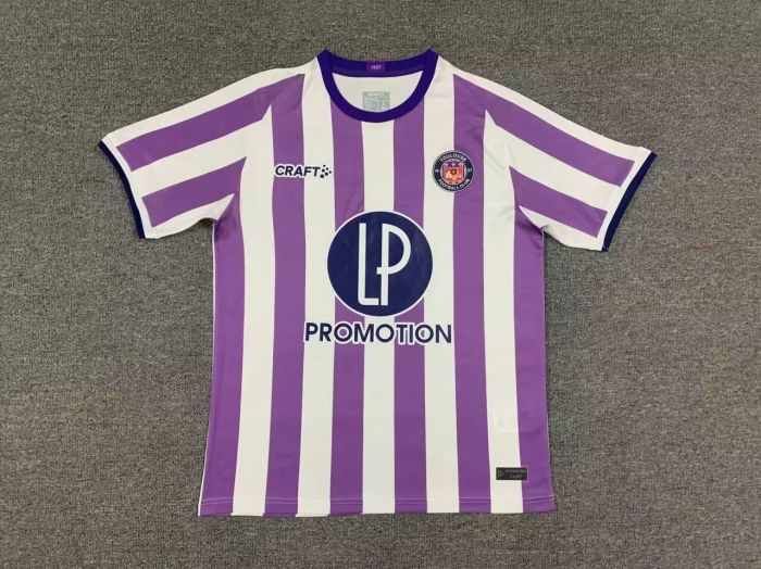 Fans Version 2023-2024 Toulouse Home Soccer Jersey