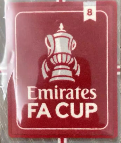 Emirates FA Cup Winners 8 Badge for Chelsea and Tottenham Hotspur Jersey