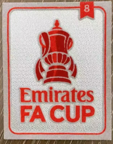 Emirates FA Cup Winners 8 Badge for Liverpool Jersey