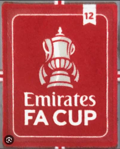 2022-2023 Emirates FA Cup Winners 12 Badge for Manchester United Jersey