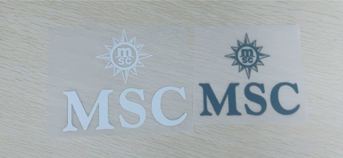 MSC Sleeve Sponor Logo for 2023-2024 Ac Milan Jersey