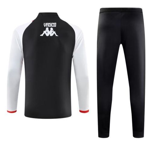 2023-2024 Vasco da gama Black/White Soccer Training Sweater and Pants