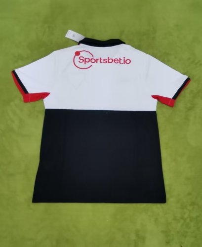 Fan Version 2023-2024 Sao Paulo White/Black Soccer Jersey