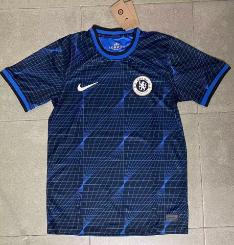 Chelsea Football Shirt Fan Version 2023-2024 Chelsea Away Borland Soccer Jersey