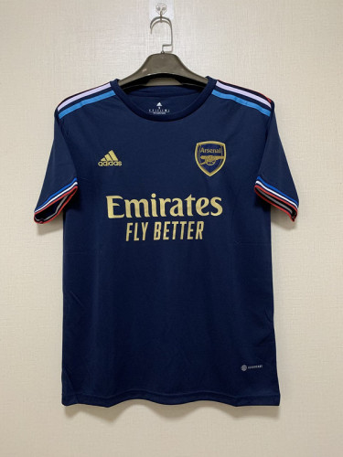 Fan Version 2023-2024 Arsenal Dark Blue Soccer Training Jersey Football Shirt