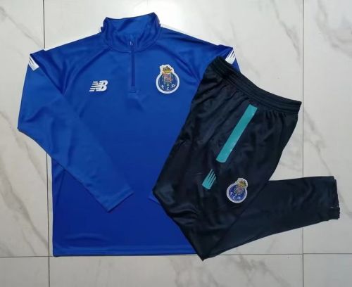 2023-2024 Porto Blue Soccer Training Sweater and Pants
