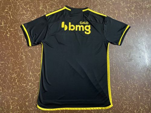 Fan Version 2023-2024 Atletico Mineiro Third Away Black Soccer Jersey Football Shirt