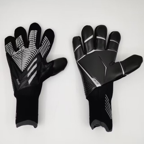Best Quality Black Soccer Gloves Football Gloves