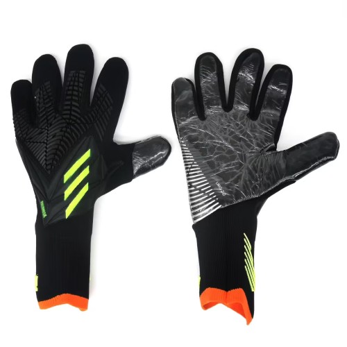 Best Quality Black/Green Soccer Gloves Football Gloves