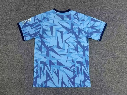 Fan Version 2023-2024 Aston Villa Third Away Blue Football Shirt Soccer Jersey