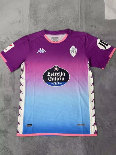 Fans Version 2023-2024 Real Valladolid Third Away Purple Soccer Jersey Football Shirt