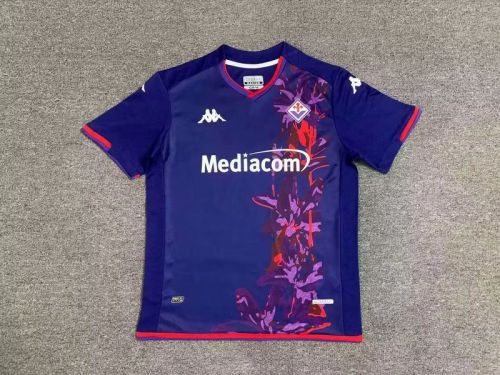 Fan Version 2023-2024 Fiorentina Third Away Purple Soccer Jersey