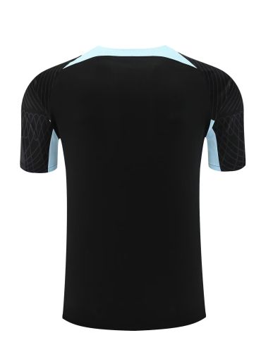 2023-2024 Inter Milan Black Soccer Training Jersey Football Shirt