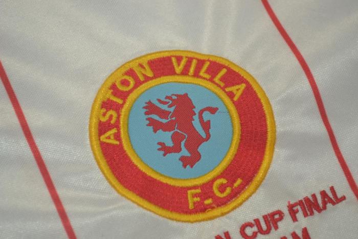 Retro Jersey 1982 Aston Villa White Soccer Jersey