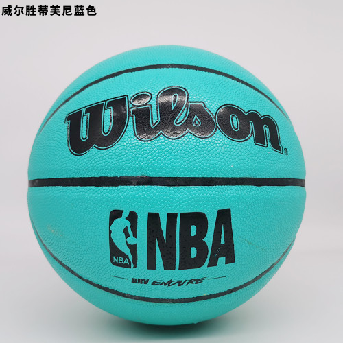 Size 7 PU NBA Ball Blue Basketball Ball