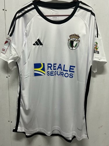 with LALIGA Patch Fans Version 2023-2024 Burgos Home Soccer Jersey