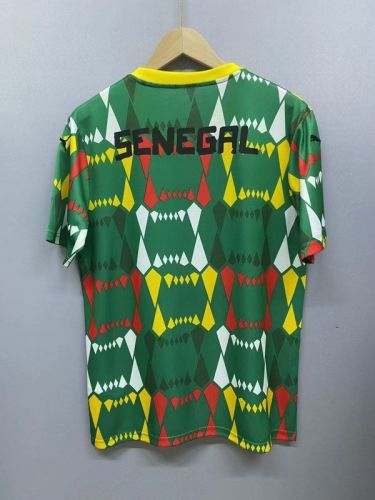 Fan Version 2023-2024 Senegal Colorful Soccer Pre-match Top Football Shirt