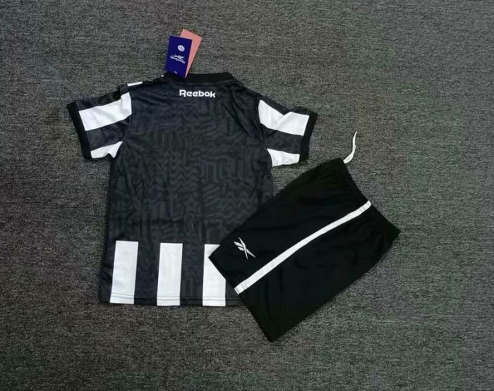Youth Uniform 2023-2024 Botafogo Home Soccer Jersey Shorts Kids Football Kits