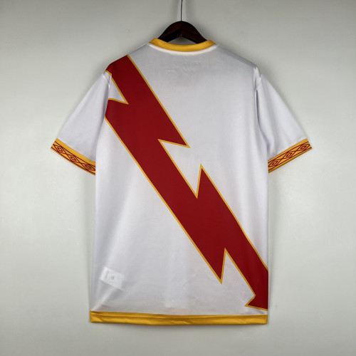 Fans Version 2023-2024 Rayo Vallecano Home Soccer Jersey Camisetas de Futbol
