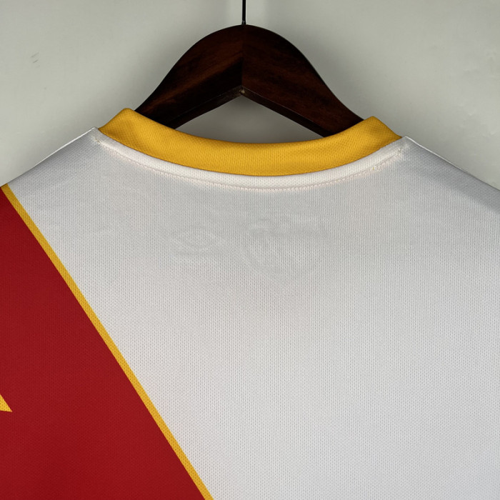Fans Version 2023-2024 Rayo Vallecano Home Soccer Jersey Camisetas de Futbol