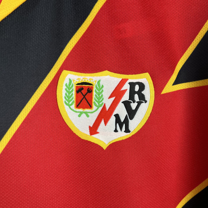 Fans Version 2023-2024 Rayo Vallecano Away Black Soccer Jersey