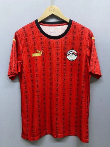 Fan Version 2023 Egypt Home Soccer Jersey Football Shirt