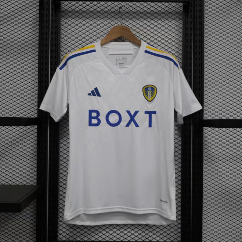 Fans Version 2023-2024 Leeds United Home Soccer Jersey Football Shirt