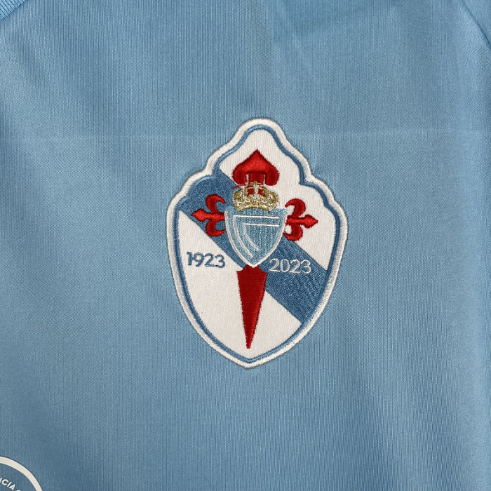 with LALIGA Patch Fans Version 2023-2024 Celta de Vigo Home Soccer Jersey