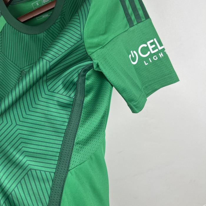 Fans Version 2023-2024 Osasuna Third Away Green Soccer Jersey Camisetas de Futbol