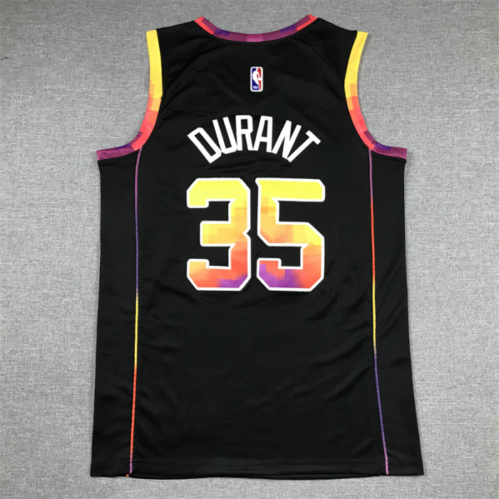 Statement Edition Phoenix Suns 35 DURANT Black NBA Jersey Basketball Shirt
