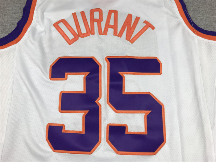 Phoenix Suns 35 DURANT White NBA Jersey Basketball Shirt