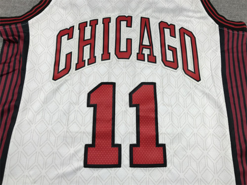 2023 City Edition Chicago Bulls 11 DEROZAN White NBA Jersey Basketball Shirt