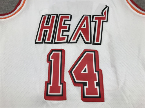Classic Miami Heat 14 HERRO White NBA Jersey Basketball Shirt