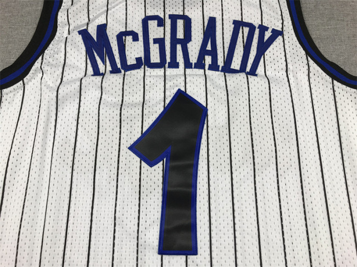 Mitchell&ness 2003-04 Orlando Magic White Basketball Shirt McGRADY 1 Classic NBA Jersey