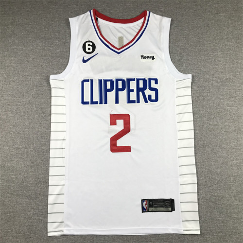 Los Angeles Clippers 2 Leonard White NBA Jersey Basketball Shirt