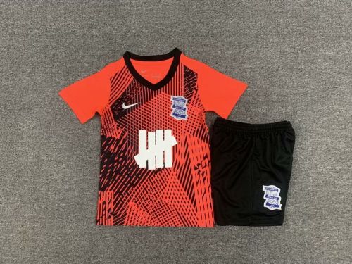 Youth Uniform Kids Kit 2023-2024 Birmingham City Away Soccer Jersey Shorts Child Football Set