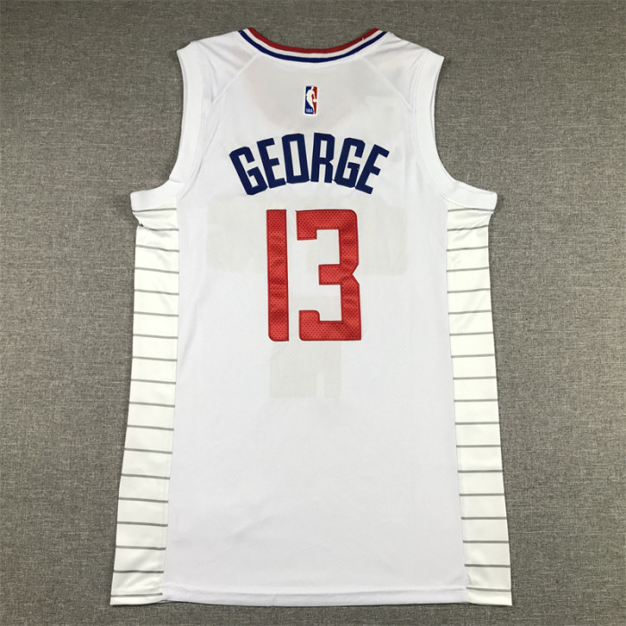 Los Angeles Clippers 13 GEORGE White NBA Jersey Basketball Shirt